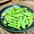 料理男子部's cooksnap of when they made 枝豆の黒ごま和え.