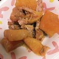 みちばたの花's cooksnap of when they made 豚ロースと大根のこってり煮.