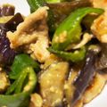 BlueRose♪'s cooksnap of when they made 豚肉、なす、ピーマンのコク旨ごま味噌炒め.