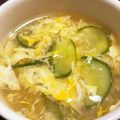 ninanina310's cooksnap of when they made トロトロ卵とシャキシャキきゅうりのスープ.