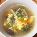 Ｎよんよん's cooksnap of when they made ゆで鶏のゆで汁を使って～溶き卵スープ.