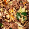 クックタマネギ's cooksnap of when they made 舞茸と牛肉のすき焼き風炒め☆お肉柔らか！.