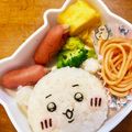 ichika☆mam's cooksnap of when they made だるまちいかわ弁当☆ちいかわキャラ弁.