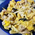 momoharu_f's cooksnap of when they made 王将風☆肉と玉子のいりつけ【ムーシーロー.