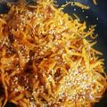 ぽぽぺっぺ's cooksnap of when they made お弁当にも♪おかか入りにんじんしりしり.