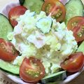 ゆけり３兄弟's cooksnap of when they made お弁当に★きゅうりの華やかポテトサラダ.