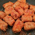 ゆっこななここ's cooksnap of when they made 焼肉のたれで簡単【生揚げの肉巻き焼肉風】.