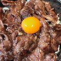 あい♪らんど's cooksnap of when they made 簡単節約な牛肉ハラミの焼肉丼.