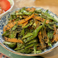 ちぃのん's cooksnap of when they made モロッコいんげんとにんじんの炒めごま和え.