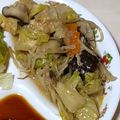 そよかぜMLQ's cooksnap of when they made 鶏肉とキャベツのニンニク味噌炒め.