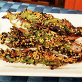 ダッフィーニーうに's cooksnap of when they made ししゃもと大葉のゴマ焼き.