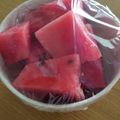 ﾋﾟﾛﾐ♡'s cooksnap of when they made ☆夏の定番♪スイカの切り方☆.