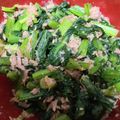 智絵♪'s cooksnap of when they made やみつき小松菜ツナ入り.
