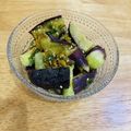 OTO☆HANA's cooksnap of when they made なすの梅しそ和え.