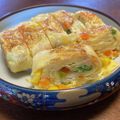 1児の母's cooksnap of when they made ミックスベジタブルの玉子焼き.