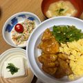 uco1005's cooksnap of when they made 超簡単！照り焼きチキン3色丼♬.