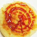 まりりんぺ's cooksnap of when they made 材料2つ！余ったそうめん★チーズカリ焼き.