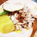 グリングリン's cooksnap of when they made 台湾グルメの定番！鶏肉飯（ジーローハン）.