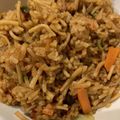 ポメちょん's cooksnap of when they made 余り焼きそば✕残りご飯＝そば飯チャーハン.