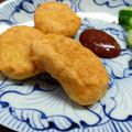 ぷりまめ's cooksnap of when they made チキンナゲット★鶏ひき肉で簡単★.