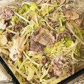 rosyrose's cooksnap of when they made レンジで簡単！キャベツともやしの豚蒸し.