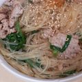 あさここなっつ's cooksnap of when they made .ひき肉で簡単チャプチェ風..