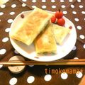 timokomama's cooksnap of when they made パリパリ★ウマウマ　エビニラ焼き春巻き.