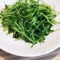 浪花のあっちゃん☆'s cooksnap of when they made レンジで簡単☆豆苗ナムル.
