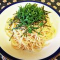龍青空ママ's cooksnap of when they made たらこ(明太子)スパゲティ☆.