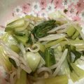 ひまわり's cooksnap of when they made さっぱりもやしの酢ナムル.