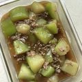 Ruriluru's cooksnap of when they made 冬瓜の豚ひきあんかけ.