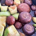 ベルちゃんパンケーキ's cooksnap of when they made アボカドとマッシュルームのアヒージョ♪.