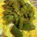 toshio39's cooksnap of when they made だし巻き風味のオムレツ＆醤油焼きピーマン.