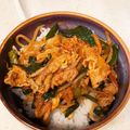 ちゃとぷうさん's cooksnap of when they made 豚キムチ丼.