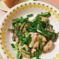 えみらくる's cooksnap of when they made フライパン魚料理ぶりニラ洋風アヒージョ風.