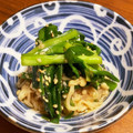 なおーズ☆キッチン's cooksnap of when they made レンジで超簡単！ニラとえのきのごま和え☆.
