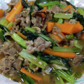 や～たん食堂's cooksnap of when they made 豚肉と小松菜の中華炒め.