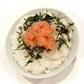 悠LOVE航's cooksnap of when they made 明太子ごはん.