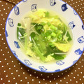 ふたごゆき's cooksnap of when they made 小松菜＆エノキの卵とじ中華スープ.