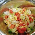 さき＠料理がんばる's cooksnap of when they made キャベツ＆トマト＆卵の彩りサラダ.