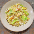 コムギ大好き's cooksnap of when they made 海老とレタスと卵の炒飯.