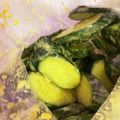 ふぁんころ's cooksnap of when they made 超簡単☆きゅうりの漬物★辛子漬け.