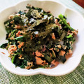かわゆう1211's cooksnap of when they made のりとさば缶とほうれん草の和え物.