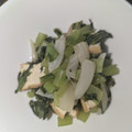 kyokoha's cooksnap of when they made 厚揚げ＊小松菜＊新玉ねぎの簡単炒め物.
