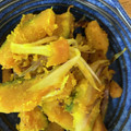手抜きクック's cooksnap of when they made 簡単☆かぼちゃとみょうがのバター醤油炒め.