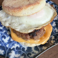 クックJK2RNT☆'s cooksnap of when they made 朝マックのソーセージエッグマフィン再現☆.