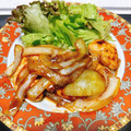 tonmyee's cooksnap of when they made 玉ねぎと鶏むね肉のさっぱり生姜焼き.