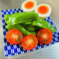 azbjbn's cooksnap of when they made 自家製ピーマンのぬか漬け.