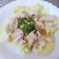 スタイリッシュママ's cooksnap of when they made 豚しゃぶとキャベツのゴマだれ.