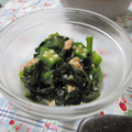 えみんちゅ＊'s cooksnap of when they made わかめとオクラのごま油和え.